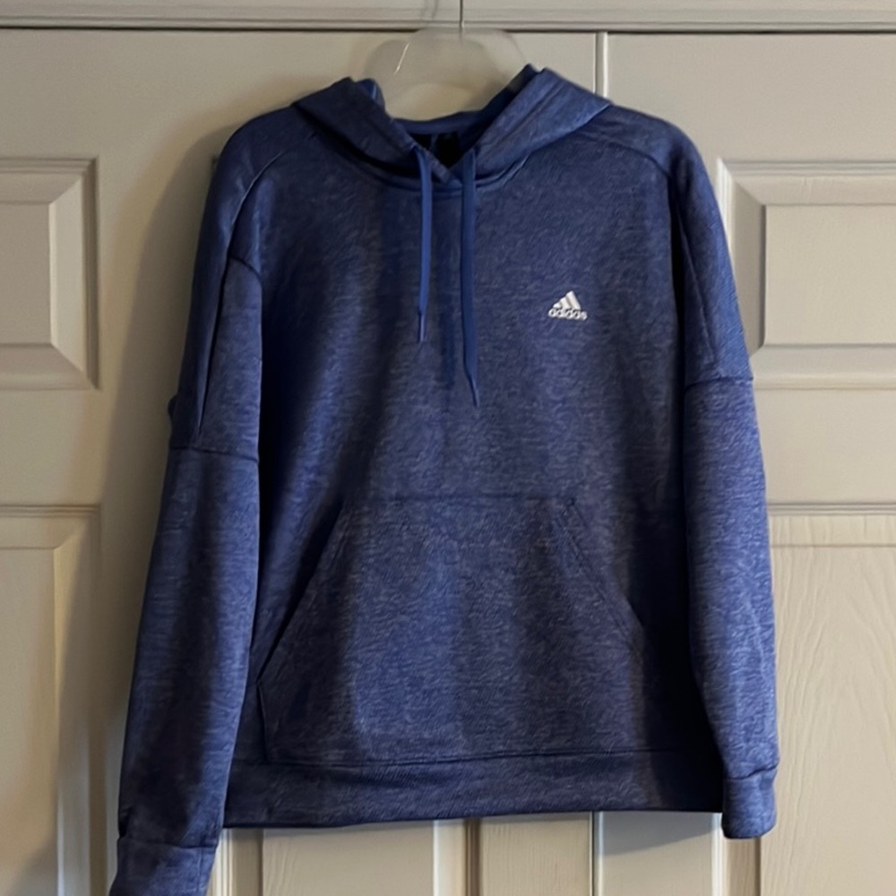 Adidas Purple Sweatshirt Hoodie Athletic Pullover
